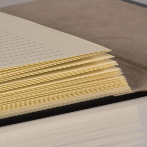 Notatnik A5 w linie soft touch BENJAMIN Czarny 2008703 (4)