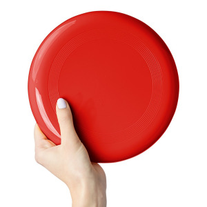 Frisbee Czerwony