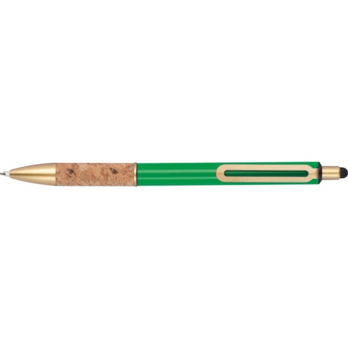 Długopis metalowy touch pen CAPRI Zielony 369009 (2)