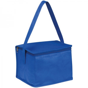 Torba termiczna non woven na 6 puszek 330 ml NIEBY Niebieski