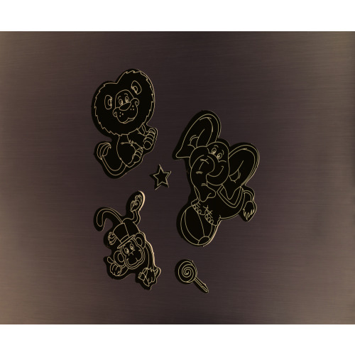 Naklejki magnetyczne Biały MO9229-06 (2)