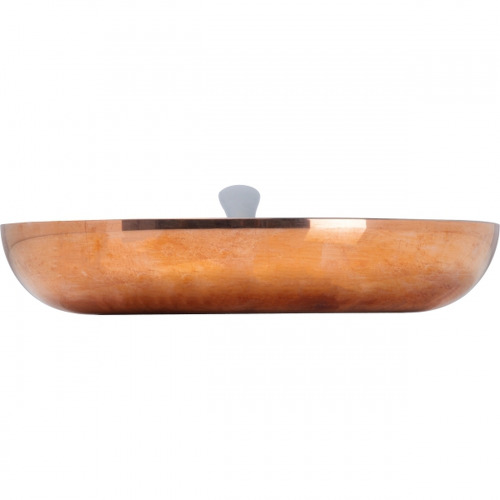 Patelnia do indukcji CrisMa ⌀28,5 cm RENZO Miedziany 8497895 (1)
