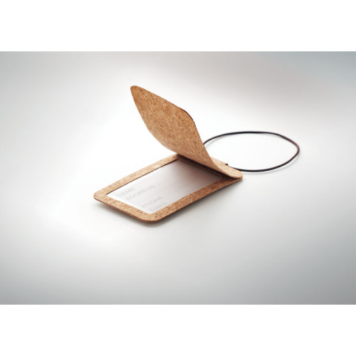 Korkowa przywieszka do bagażu Beżowy MO6556-13 (5)