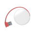 Rozdzielacz USB 4 porty czerwony MO8671-05 (4) thumbnail