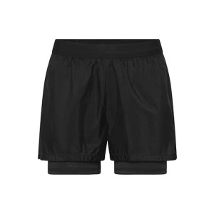 Spodenki do Biegania 2w1 Oddychajace - Black