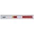 Linijka, ołówek, temperówka, gumka biały V6125-02 (1) thumbnail