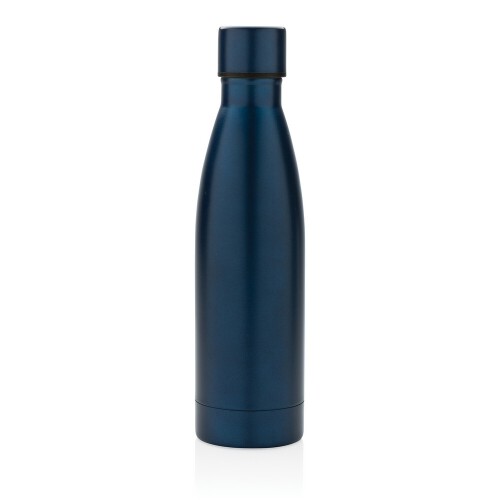Próżniowa butelka sportowa 500 ml, stal nierdzewna z recyklingu blue P433.275 (1)