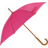 Parasol automatyczny drewniany Ø105 cm NANCY Różowy 513111 (1) thumbnail
