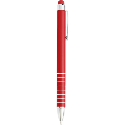 Długopis, touch pen czerwony V1657-05 (3)