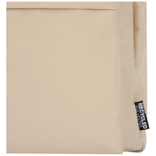 Byron plecak na 14-calowego laptopa o pojemności 16 l z recyklingu z certyfikatem GRS Oatmeal 13009607 (6)