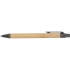 Długopis bambusowy Halle czarny 321103 (1) thumbnail
