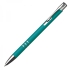 Długopis metalowy soft touch NEW JERSEY turkusowy 055514  thumbnail