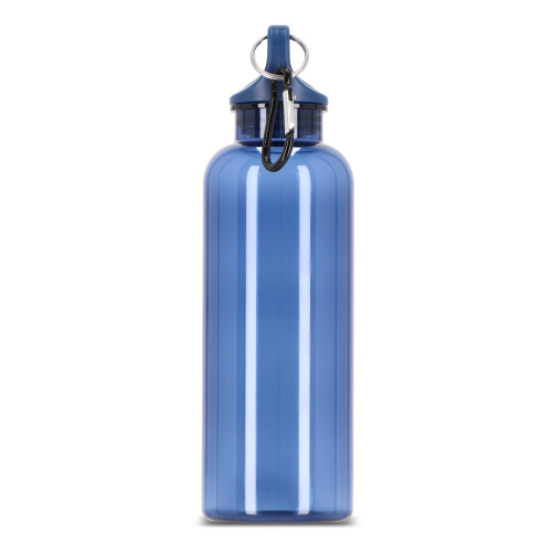 Butelka na wodę Noa R-PET 500 ml Przezroczysty Transparentny / ciemnoniebieski LT98913-N0410 (1)