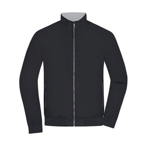 Kurtka Bomberka Męska Dwustronna - Navy & Blue