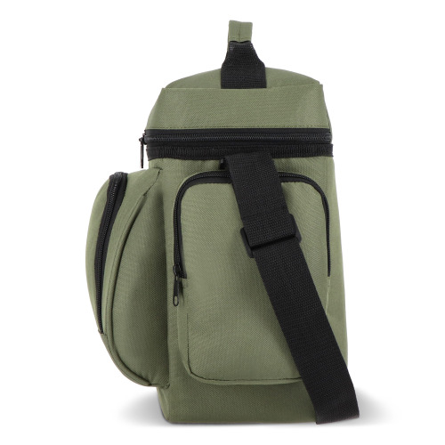 R-PET 600D Lunch cooler 10L Oliwkowa zieleń LT95355-N0043 (2)