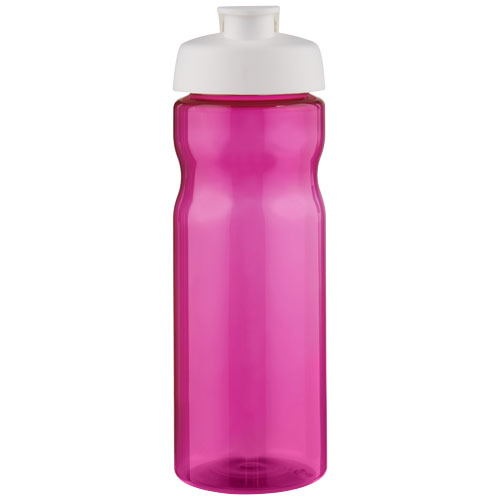 Bidon H2O Base® o pojemności 650 ml z wieczkiem zaciskowym Magenta 21004526 (2)