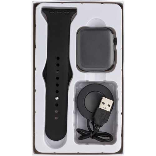 Monitor aktywności, bezprzewodowy zegarek wielofunkcyjny Czarny V1221-03 (12)