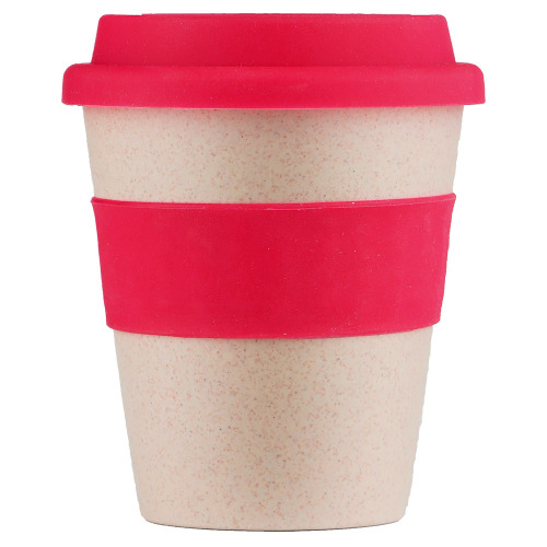 Bambusowy kubek 380 ml Czerwony V0682-05 (1)