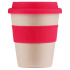 Bambusowy kubek 380 ml Czerwony V0682-05 (1) thumbnail