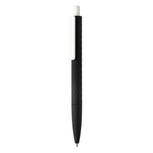 Długopis X3 z przyjemnym w dotyku wykończeniem czarny