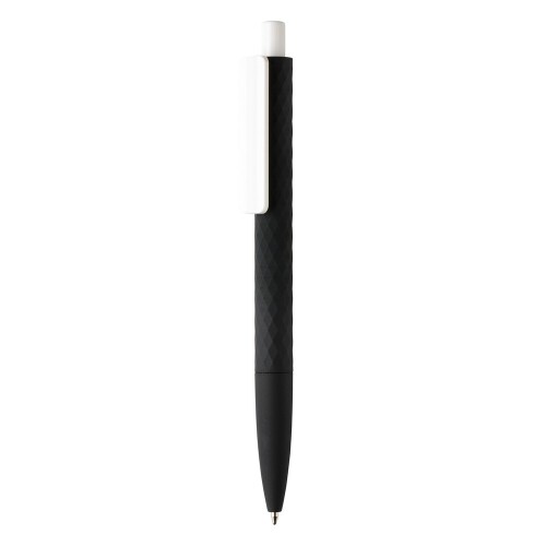 Długopis X3 z przyjemnym w dotyku wykończeniem czarny V1999-03 