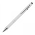 Długopis aluminiowy touch pen HERMANN Biały 1368906  thumbnail