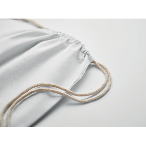 Worek ze sznurkiem Fairtrade 18 Bialy MO2591-06 (4)