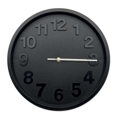 Zegar ścienny z PP Czarny MO2851-03 (4)