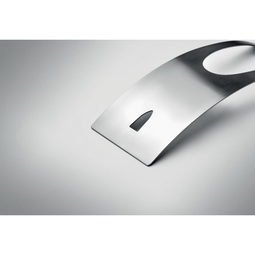 Stojak na butelkę ze stali n. Srebrny mat MO6485-16 (6)