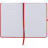 Notatnik A5 w linie z materiałów z recyklingu LORENA Czerwony 2875905 (4) thumbnail