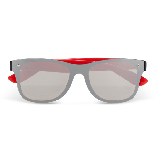 Okulary przeciwsłoneczne Justin R-PC z lustrzanymi soczewkami UV400 Czerwony LT86731-N0021 (1)