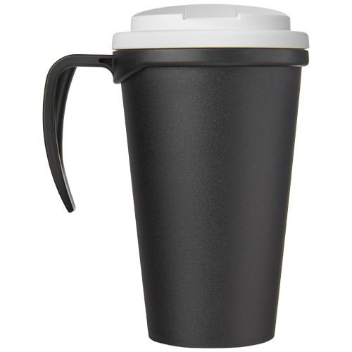 Americano® Grande 350 ml mug with spill-proof lid Czarny 21042101 (4)