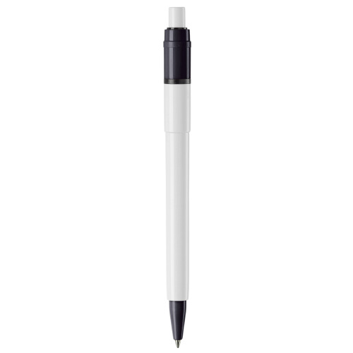Długopis Baron Colour nieprzezroczysty Biały / czarny LT80900-N0102 (1)