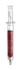 Długopis "strzykawka" czerwony V1524-05  thumbnail
