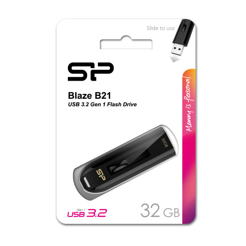 Pendrive Silicon Power Blaze B21 3,1 czarny EG 815403 32GB (3)