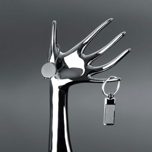 Brelok metalowy SLIM Szary 210807 (4)