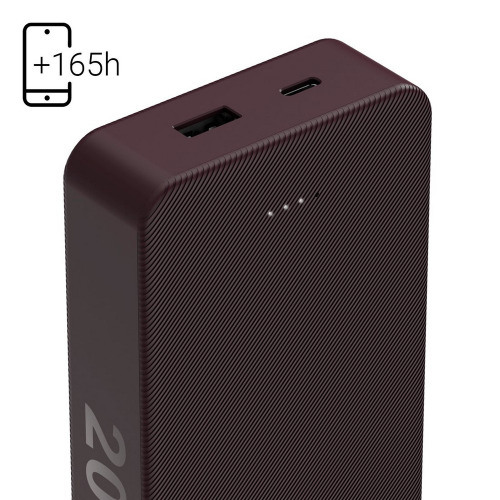 Power bank 20000 mAh Hama Power Pack Burgund VH024-12 (6)