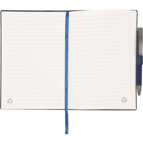 Notes A5 w linie z długopisem MERSIN Granatowy 562044 (2)