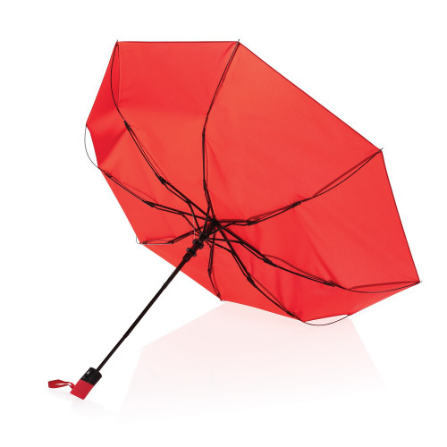Mały parasol automatyczny 21" AWARE™ RPET Czerwony P850.594 (2)