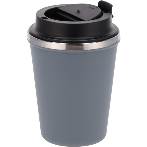 Kubek termiczny 350 ml z powłoką z recyklingu METODY Szary 8496207 (4)