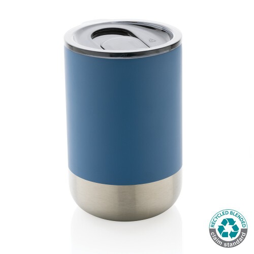 Kubek termiczny 360 ml, stal nierdzewna z recyklingu blue P433.065 