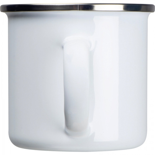 Kubek emaliowany do sublimacji 300 ml LUCAS Biały 8370406 (4)