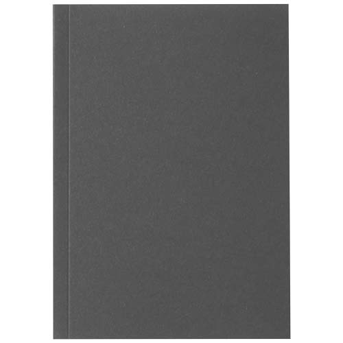 Notatnik A6 Novella Austen z miękkiej okładki z materiału z recyklingu, 100 kartek Ciemnografitowy 21026290 (2)