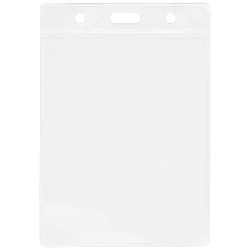 Etui na identyfikator Lorenzo Przezroczysty bezbarwny 10250400 (2)