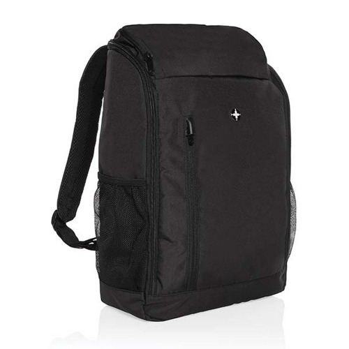 Plecak na laptopa 15" Swiss Peak AWARE™ RPET Czarny P763.111 