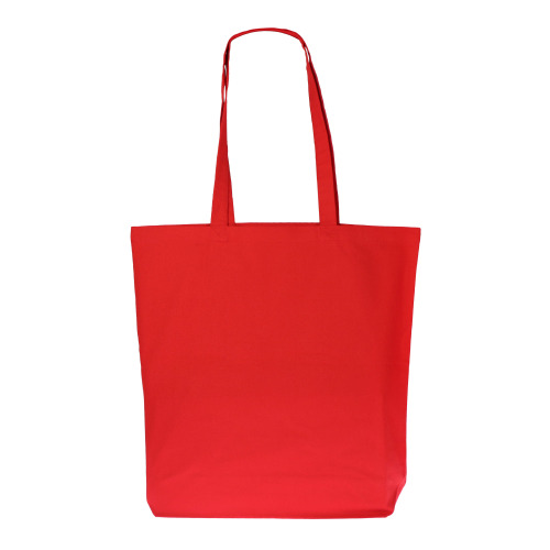 Torba z bawełny organicznej długa 270g/m² 42x12x43 cm Czerwony LT95379-N0021 (1)