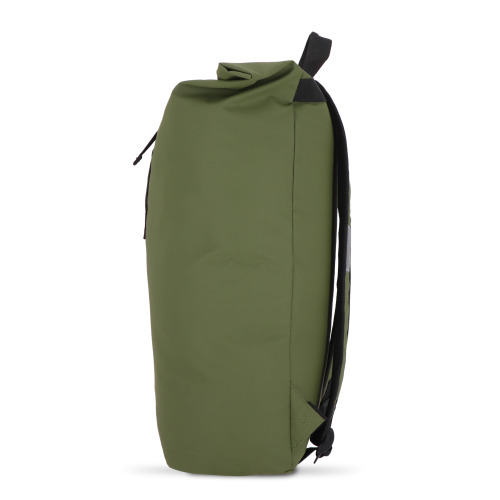 Powlekany PU plecak R-PET 600D o pojemności 20 l Oliwkowa zieleń LT95357-N0043 (1)