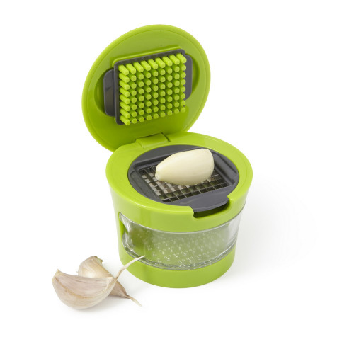 Krajalnica do czosnku z tarką Jasnozielony V7904-10 (5)