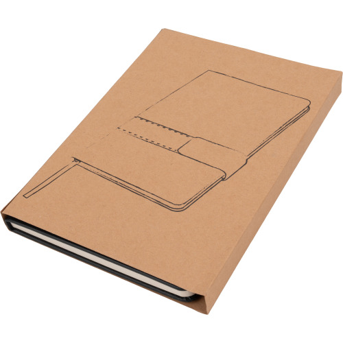 Notatnik A5 w linie DOUGLAS Czarny 2422703 (5)