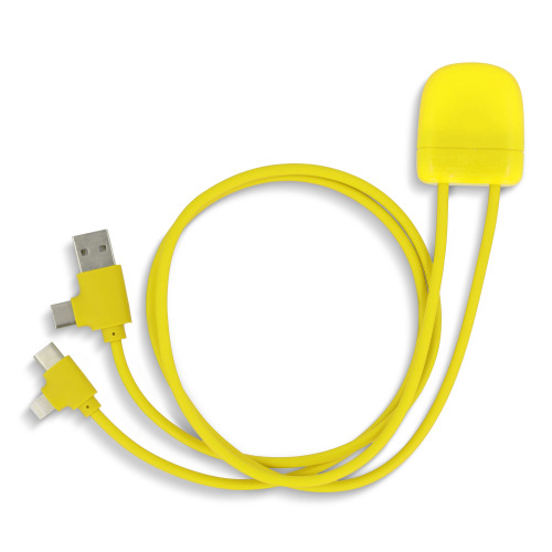 Xoopar Ice-C Charging cable żółty LT41018-N0041 (2)